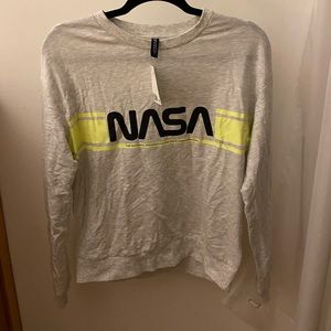 H&M Divided NASA Long Sleeve Crewneck